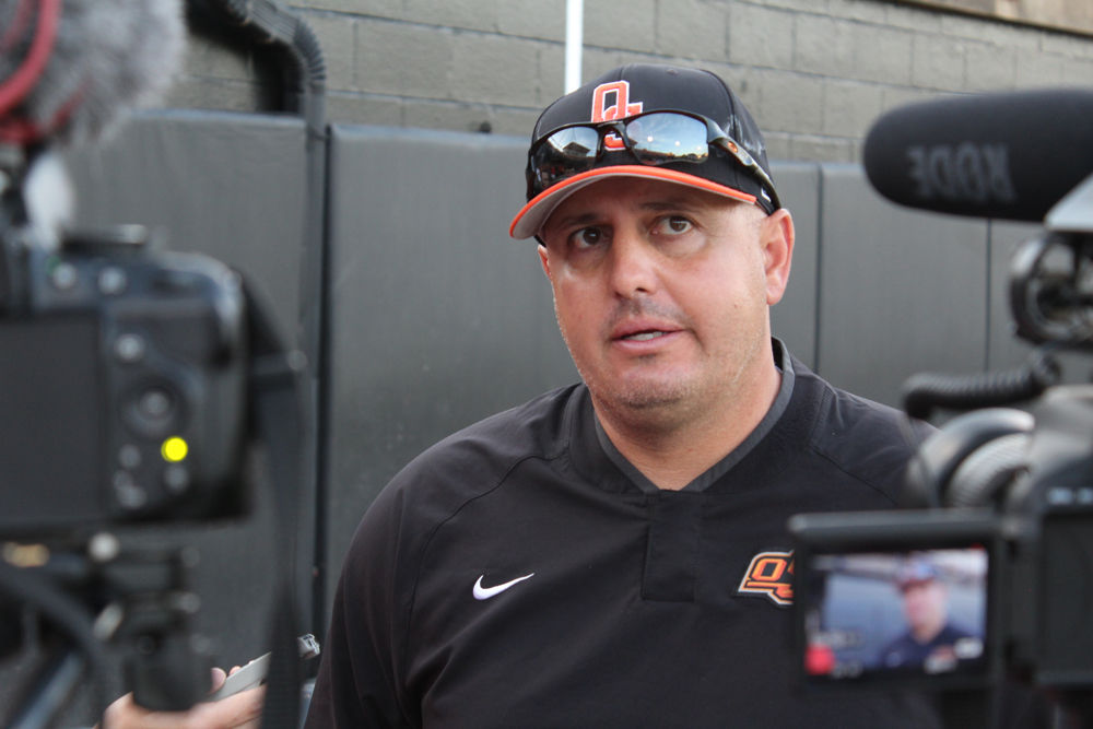 OSU baseball coach Josh Holliday